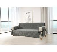 COPRIDIVANO TRAPUNTATO E ANTIMACCHIA CON TASCHE LATERALI A 1 - 2 - 3 POSTI