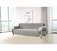 COPRIDIVANO TRAPUNTATO E ANTIMACCHIA CON TASCHE LATERALI A 1 - 2 - 3 POSTI