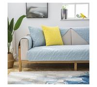 Copridivano Trapuntato, Protezione Antiscivolo For Mobili, Fodera Reversibile In Misto Cotone For Animali Domestici, Soggiorno, Camera Da Letto, Divano Componibile(Blue,110cm*210cm)