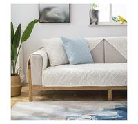 Copridivano Trapuntato, Protezione Antiscivolo For Mobili, Fodera Reversibile In Misto Cotone For Animali Domestici, Soggiorno, Camera Da Letto, Divano Componibile(Beige,90cm*210cm)