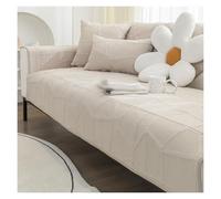 Copridivano Trapuntato, Protezione Antiscivolo For Mobili, Fodera Reversibile In Misto Cotone For Animali Domestici, Soggiorno, Camera Da Letto, Divano Componibile(Cachi,70cm*120cm)