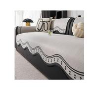 Copridivano universale antiscivolo per animali domestici e bambini, resistente ai peli di cani e gatti, grigio, 90 x 260 cm, ideale per decorare la casa e proteggere i mobili