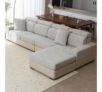 Copridivano Universale, copridivano componibile, copridivano Elastico Rimovibile a Forma di L per 1, 2, 3, 4 e 5 posti, Protezione per mobili Spessa,