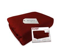 COPRIDIVANO Universale elasticizzato ROMA antimacchia BORDEAUX