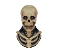 Coprifaccia Halloween Per Costume Da Fantasma Con Teschio In Lattice Per | Copricapo Intero Costume Scheletro Per Mascherata Natale Festa Festival Carnevale Pasqua Teatro