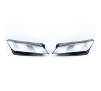 Coprifaro Anteriore Vetro Compatibile con per TT 2015 2016 2017 2018 2019 Paralume trasparente per fari auto, copertura decorativa per cofano.(A pair)