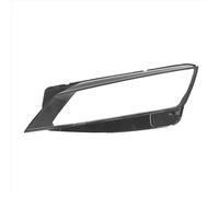 Coprifaro Anteriore Vetro Compatibile con per TT 2015 2016 2017 2018 2019 Paralume trasparente per fari auto, copertura decorativa per cofano.(Left)