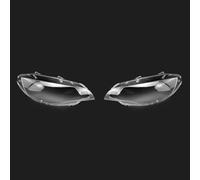 Coprifaro Compatibile Con BMW Per X6 E71 2008 2009 2010 2011 2012 2013 2014 Copertura Del Faro Anteriore Dell'auto Lente In Vetro Paralume Trasparente Guscio Della Lampada(Right and left)