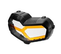 Coprifaro Motocicletta Per BMW Per F750GS Per F850GS Per Adventure 850 Per GSA Protezione Faro Moto Copri Lente(Orange)