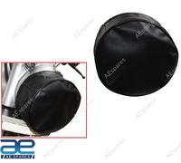 Coprifaro nero 6" per Ariel BSA Norton Royal Enfield Triumph NUOVO
