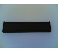 ALUBOX Copriferitoria per cassetta postale mod. CF/R NE – alluminio verniciato nero 30,5x7,5 cm