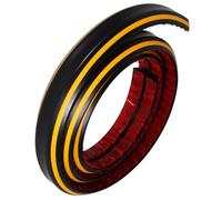 Coprifilo Cavi Parete Autoadesivo Pvc Nero 2 Metri, Gestione Cavi | Organizzatore per Casa e Ufficio, Installazione Facile, Copertura Ordinata, Protegge Passaggio, Non Si Deforma