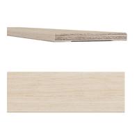 Coprifilo / Mostrina piatta impiallacciata lunghezza 70 x 12 x 2250 mm