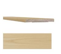 Coprifilo / Mostrina piatta impiallacciata lunghezza 80 x 12 x 2250 mm