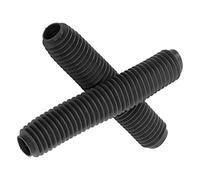 Copriforcella Anteriore, KIMISS 1 Paio di Ammortizzatori per Forcella Anteriore Moto Parapolvere Ghette in Gomma Stivali Ammortizzatori di Ricambio per RM125 DR250 DRZ400 400(Nero)