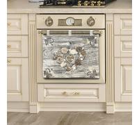 Copriforno Cucina Universale jacquard cinigliato Made In Italy