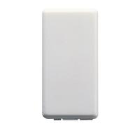 Copriforo 1 modulo Gewiss 14,4x2,5x2,6 cm bianco Bianco