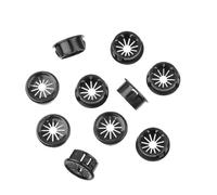 Copriforo Cavo Plastica 16-38mm Set10 Per Scrivania | Copriforo, Montaggio Semplice, Dimensioni Multiple, Aspetto Pulito(RSB-22)