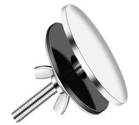 Copriforo per Rubinetto, 5CM Tappo Copriforo Lavello Cucina, Copri Foro Rubinetto Lavello Acciaio Inossidabile, Cucina Tappo Lavabo a Prova di Perdite Tappo (Argento)