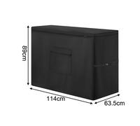 Coprifrigorifero bauletto 114x63,5x89cm con cinghie regolabili e tasca con cerni