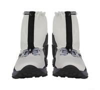 Coprigambe Basso per trail Nylon 19cm Anti-Sabbia Coprigambe | Tessuto funzionale, strappi, protezione completa, ideale sentieri rocciosi, leggero(gray)