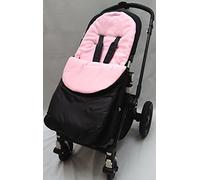 Coprigambe compatibile con passeggini e carrozzine, colore: rosa chiaro