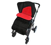 Coprigambe/Cosy Toes compatibile con Joie Mirus Scenic, colore: Rosso