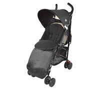 Coprigambe/Cosy Toes compatibile con Mamas and Papas Mylo Urbo Moove Pulse nero