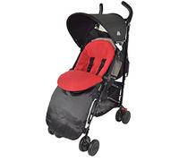 Coprigambe/Cosy Toes compatibile con Mamas and Papas Mylo Urbo Moove Pulse rosso