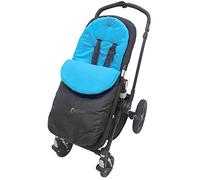 Coprigambe/Cosy Toes compatibile con passeggini Quinny Buzz turchese
