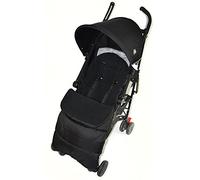 Coprigambe/Cosy Toes compatibile con passeggino Maclaren Techno Black Jack