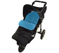 Coprigambe/Cosy Toes compatibile con Phil & Teds Dot passeggino blu oceano