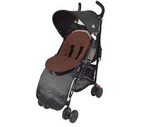 Coprigambe/Cosy Toes compatibile con UppaBaby marrone