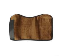 Coprigambe da ciclismo foderato in pile per protezione invernale con doppio strato ispessito e polsini elasticizzati per una vestibilità sicura e un calore duraturo (marrone)