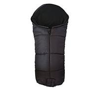Coprigambe deluxe/Cosy Toes compatibile con passeggini Phil & Teds Vibe nero