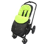 Coprigambe e scaldapiedi compatibile con passeggino Quinny. Colore: lime