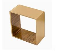 Coprigambe for mobili in ottone Manicotto con punta in ottone quadrato for piedini for gambe da tavolo stile moderno Mid-Century Copridivano decorativo di ricambio 2 pezzi ( Color : 40MM Wide , Size :