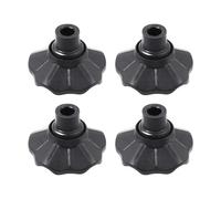 Coprigambe for sedia Coperture protettive for gambe di sedia durevoli for prato da campeggio Tappi for piedi in plastica antiscivolo Pom for sedie pieghevoli (Color : 1.5cm 4pcs)