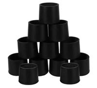 Coprigambe for sedie, 12 pezzi, coprigambe for trampolino, cuscinetti antiscivolo for mobili, protezione for pavimento for gambe di sedie, parti antiscivolo for trampolino, facili da installare e rimu