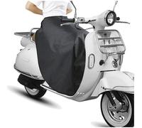 Coprigambe Imbottito Trapuntato Per Scooter Antivento Nero Motorcycle Leg Cover
