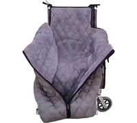 Coprigambe invernale foderato in pile addensato antivento con cerniera, for il piede della gamba invernale caldo, for pazienti anziani e disabili