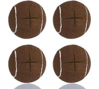 Coprigambe per tavolo e sedia con palline da tennis con apertura a forma di croce per evitare danni al pavimento e migliorare il movimento su varie superfici (bianco)