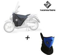 COPRIGAMBE TERMOSCUD TUCANO E SCALDACOLLO NEOPRENE E PILE BENELLI K-WAY 125