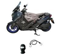 COPRIGAMBE TERMOSCUDO TUCANO URBANO R244-X SPECIFICO COMPATIBILE CON YAMAHA X-Max 125 Tech Max PER ANNO 2022 COPERTA TERMICA IMPERMEABILE TRE STRATI HYDROSCUD INTERNO ECOPELLICCIA ESTERNO NYLON