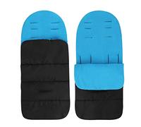 Coprigambe universale per passeggino, adatto per l'inverno, caldo e accogliente, foderato in morbido pile termico, 2 in 1, fodera per passeggino, copertura per i piedi, antivento, staccabile,