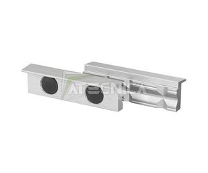 Copriganasce magnetiche prismate in alluminio per morsa FERVI 0520 P 100-125-150