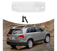 Coprighio Lampada Targa Posteriore Scocca Leggera Trasparente Facile