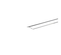 Coprigiunti per pavimenti in alluminio argento lucido 2700x30x3 mm Alluminio argento