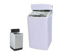 Coprilavatrice Carica dall'alto Copri lavatrice e asciugatrice a caricamento verticale con cerniera Fodera impermeabile Supporto per dimensioni personalizzate (personalizzate)