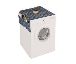 Coprilavatrice con tasche Copertura per lavatrice 130x55 cm Antracite 210 g